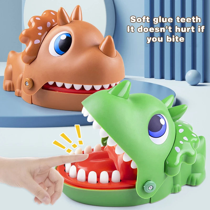 恐竜 歯ゲーム｜子ども＆大人の反射神経チャレンジ｜指パク反応ゲーム・パーティー向け｜家族で盛り上がるおもちゃ｜リアクショントレーニング｜パーティートリック
