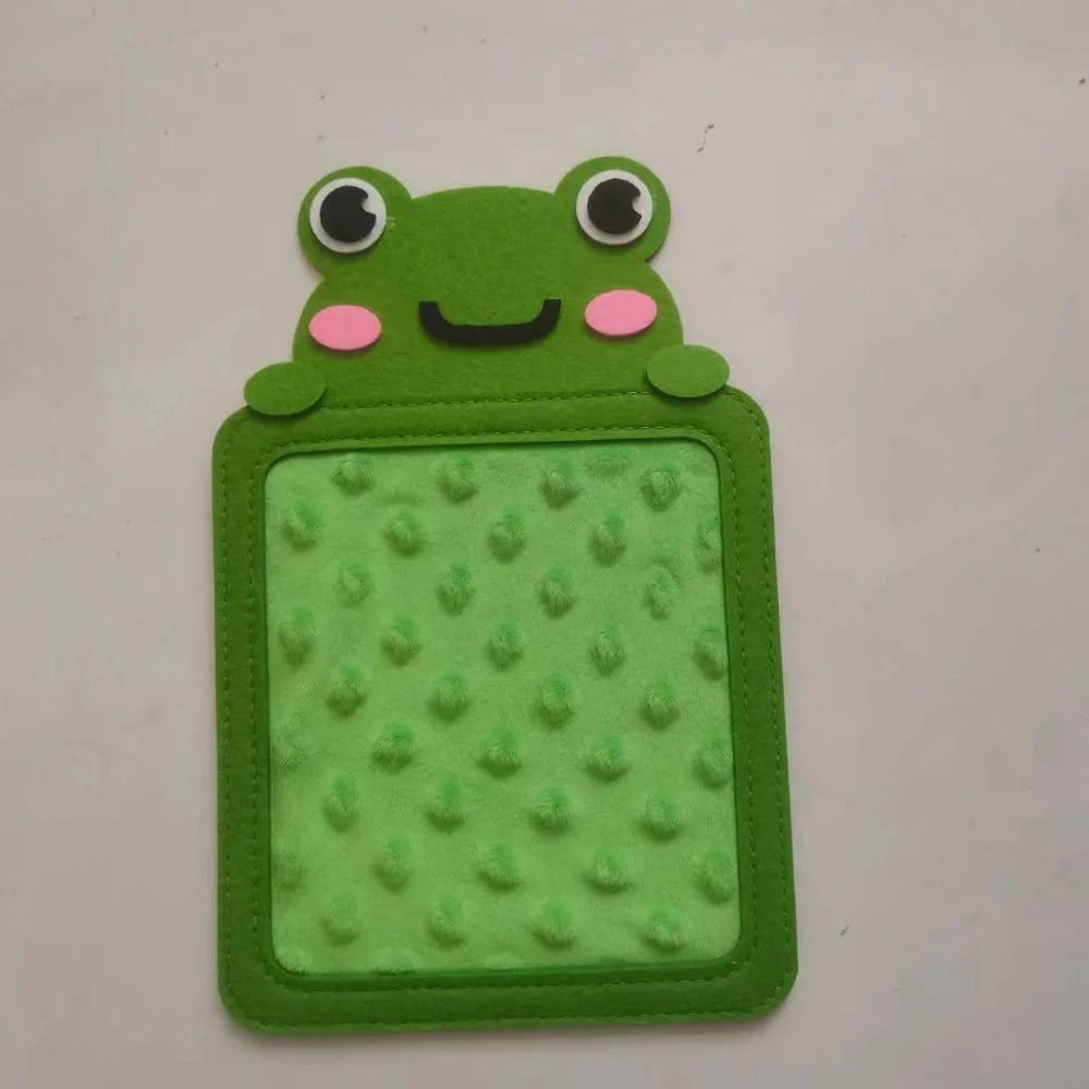 フェルト感覚マット 8枚セット｜動物モチーフ 触覚タイル｜知育用センサリーマット｜幼児向け感覚遊びおもちゃ｜3〜6歳対応 感覚刺激フェルトマット｜アニマル触感マット 知育玩具｜保育園・療育向け 教育用タイル